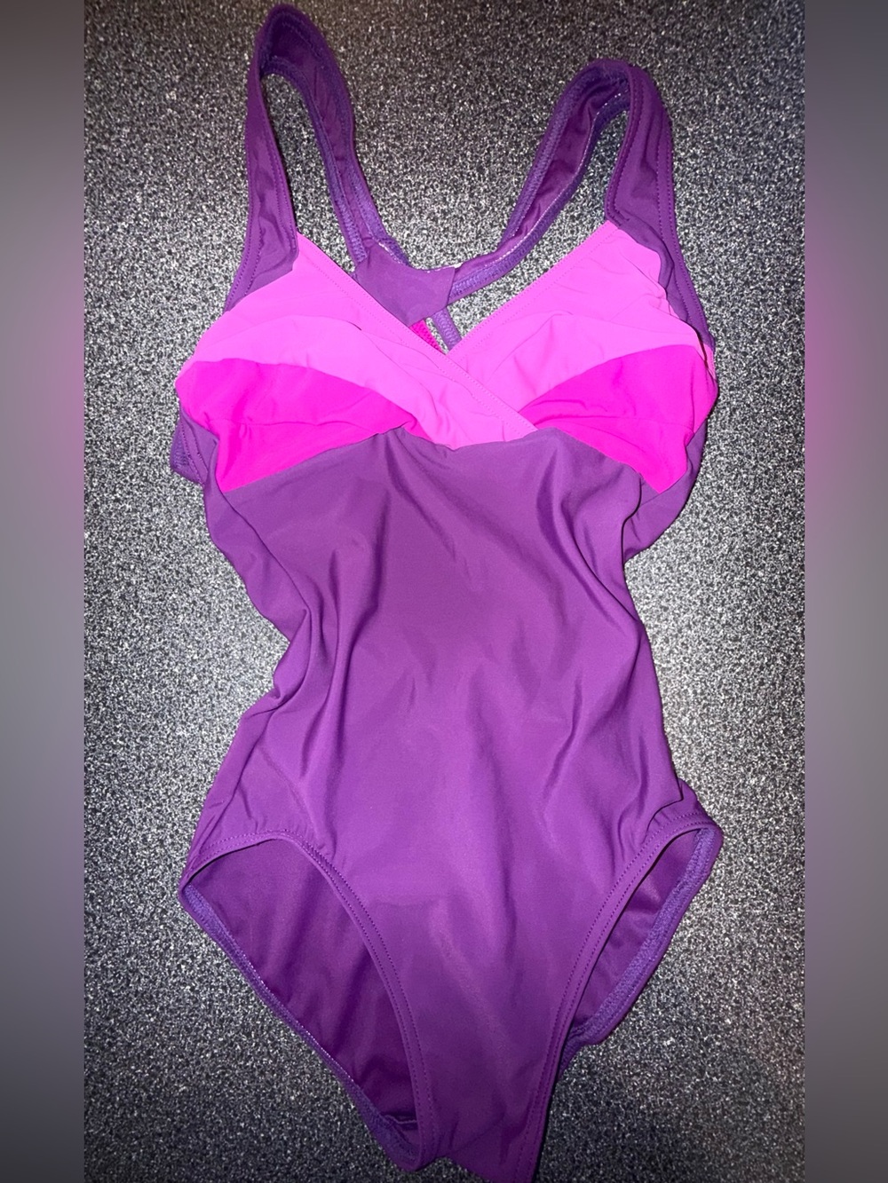 Capezio Dance Leotard Purple/Pink Size Child X-Small